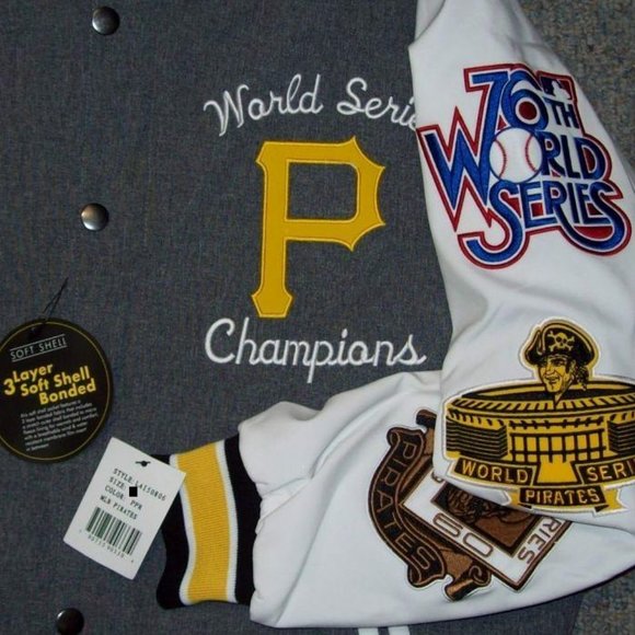 PITTSBURGH PIRATES5 TIME WORLD SERIES JACKET